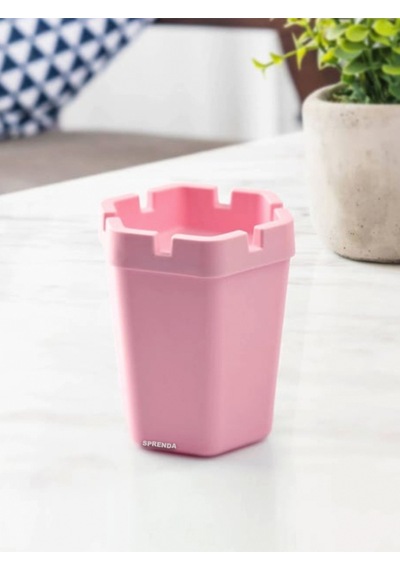 Dumansız Kokusuz Küllük Altıgen Plastik Çok Renkli Asimetrik