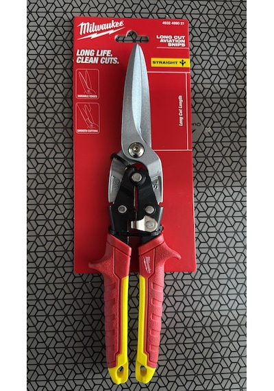 Milwaukee T48224538 Ağır Hizmet Tipi Kaportacı Makası Düz