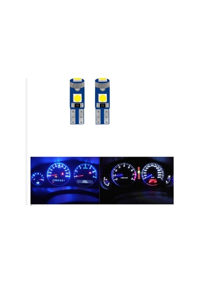 12v T5 Led Ampul Oto Kilometre Gösterge Kadran Ambians Aydınlatma