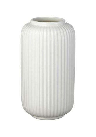 Stilren 22 Cm Vazo, Dekoratif Çiçeklik, Beyaz, Stoneware Çok Renkli