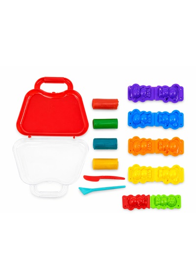 Uniqlion Oyun Hamuru 3 Boyutlu Hayvanlar 18,5x15,5x5cm Kırmızı