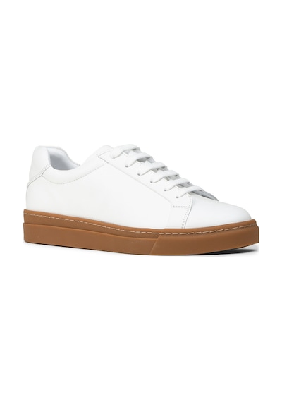 Deery Erkek Beyaz Hakiki Deri Sneaker Ayakkabı - 02018mbyzc03 Beyaz