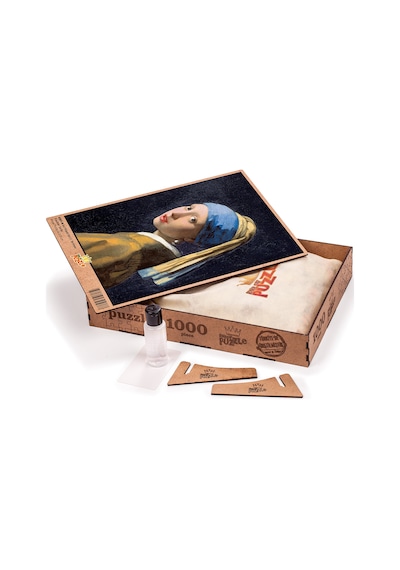 King Of Puzzle İnci Küpeli Kız - Johannes Vermeer 1000 Parça