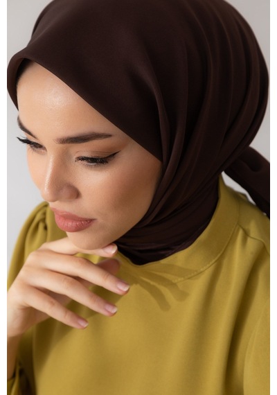 Silk Home Twill Eşarp 11343-50 Acı Kahve