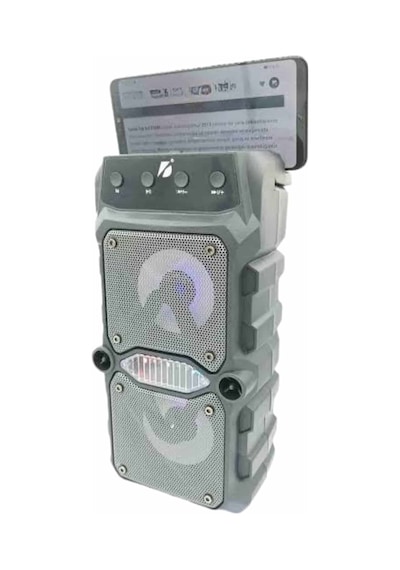 Çift Çıkışlı Güçlü Bataryalı Kablosuz Yüksek Ses Kaliteli Bluetooth Hoparlör - Lisinya