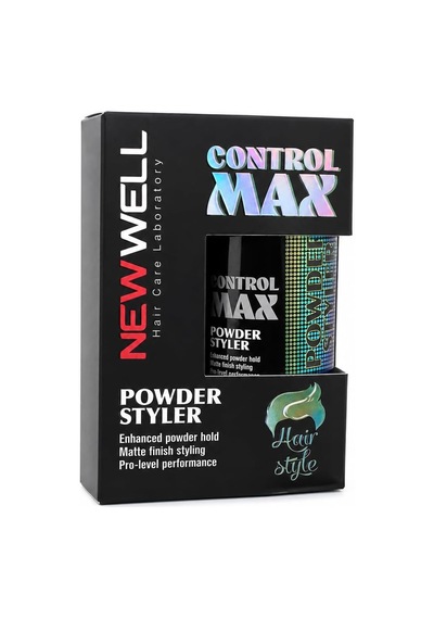 Bybars Newwell Control Max Powder Styler, Mat Görünüm, Güçlü Tutucu, Hacim Veren Saç Şekillendirici Toz, 20g