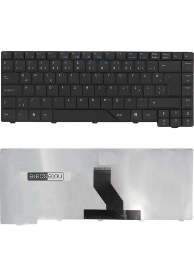 Acer Uyumlu Pk1301k0a0, Pk130470100, Pk1304701r0, Pk130470200, Pk1305h0170 Klavye Tr Siyah