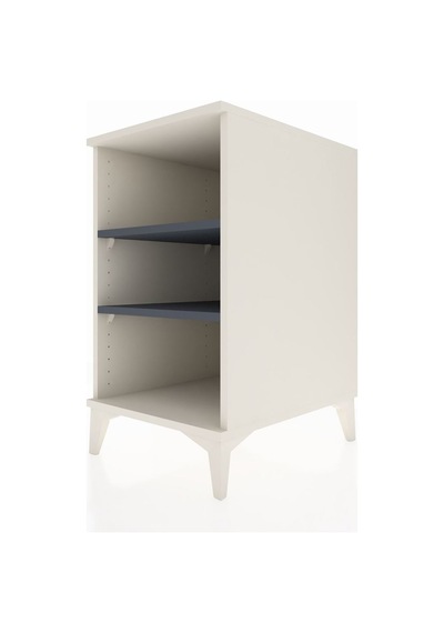 Kronos Komodin 2 Raflı 44x59x80 Aytaşı-antrasit Aytaşı
