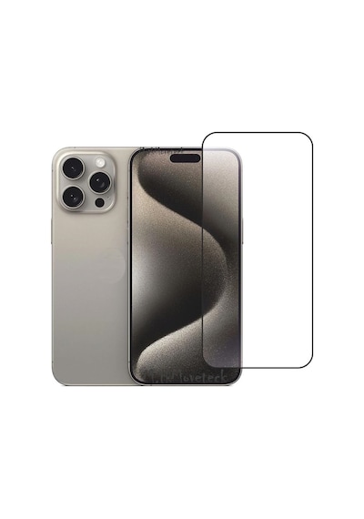 Iphone 15 Pro Uyumlu Tam Kaplar Seramik Esnek Ekran Koruyucu Kırılmaz Cam