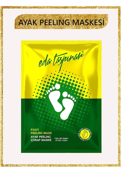 Eda Taşpınar Ölü Deri Arındırıcı Ayak Peeling Maskesi 15 G
