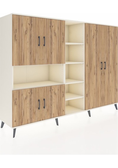Hyperion Dolap 13 Raflı 6 Kapaklı 220x44x163 Aytaşı-çam/aytaşı Aytaşı-çam/aytaşı Hyperion Dolap 13 Raflı 6 Kapaklı 220x44x163 Aytaşı-çam/aytaşı Aytaşı-çam/aytaşı
