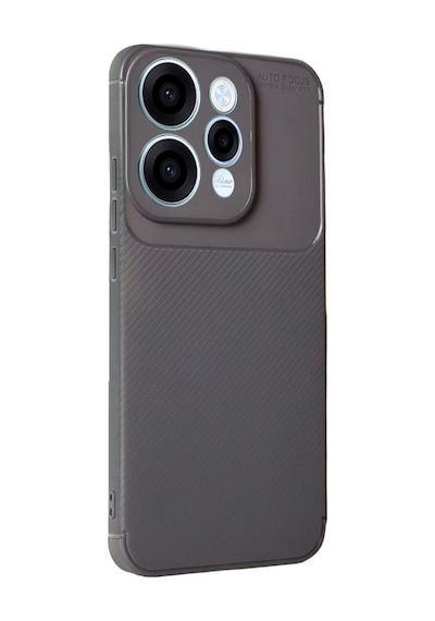 Adige Oppo Reno 15 F Kılıf Negro Karbon Desen Silikon