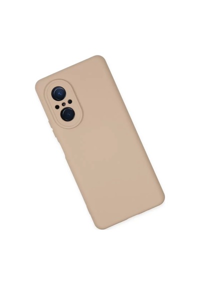 Newface Huawei Nova 9 Se Kılıf Nano İçi Kadife Silikon - Pudra