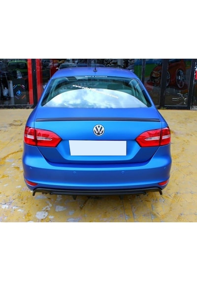 Vw Jetta Mk6 R Difüzör Difizör Plastik Parlak Siyah 2010 2011 2012 2013 2014 Arka-bodykit-ek-karlık