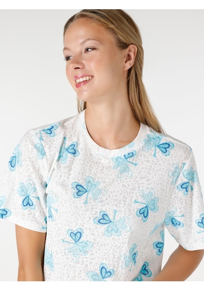 Colin's Colins Cl1063996 Q1.v2 Wht Kadın Tshirt Beyaz