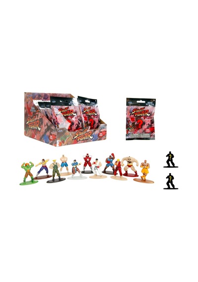 Jada Street Fighter Nano Koleksiyon Figürler Sürpriz Paket