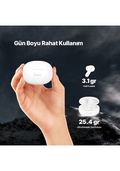 Ttec AirBeat 2KM160  Clap Gerçek Kablosuz TWS Bluetooth Kulaklık