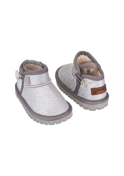 Mumenim Baby Aurora Simli 26-31 Numara Botss - Gri Gümüş