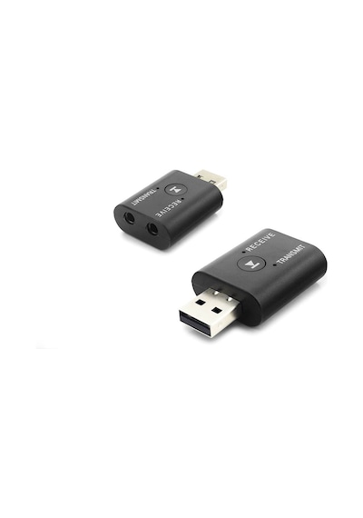 Usb Bluetooth Ses Verici + Alıcı Adaptör 2 In 1 - Siyah Hd9006 Evimdeyokyok