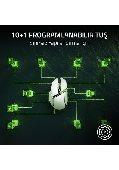 Razer Basilisk V3 - Özelleştirilebilir Kablolu Oyun Faresi - Ergo