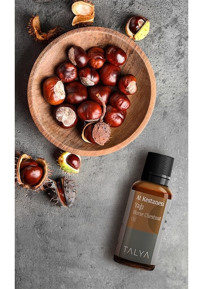 Talya Soğuk Sıkım %100 Saf ve Doğal  At Kestanesi Yağı 20 ML