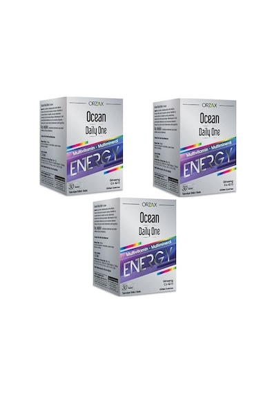 Ocean Daily One Energy 30 Tablet 3 Adet