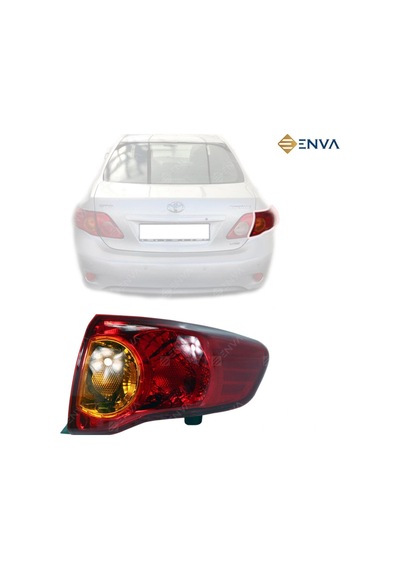 Toyota Corolla Uyumlu Sağ Arka Taraf Stop Lambası 2007-2010 Dış