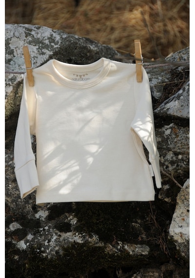 Naturaborn Gots Organik Sertifikalı Uzun Kollu Bebek T-Shirt (456444581) Çok Renkli
