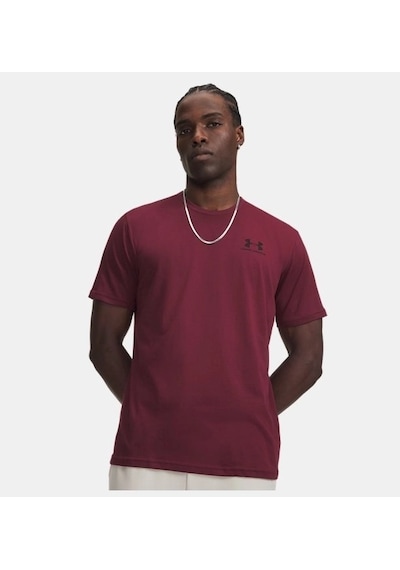 Under Armour Ua M Sportstyle Lc Ss Erkek T-shirt 1326799-626 Bordo