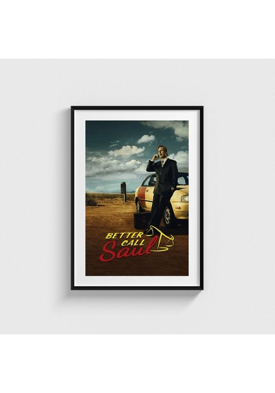 Better Call Soul Dizi Posteri Tablo Çerçeveli Poster Duvar Dekorasyonu Siyah Çerçeveli Tablo Siyah Çerçeveli Tablo Dn11d449sıyah