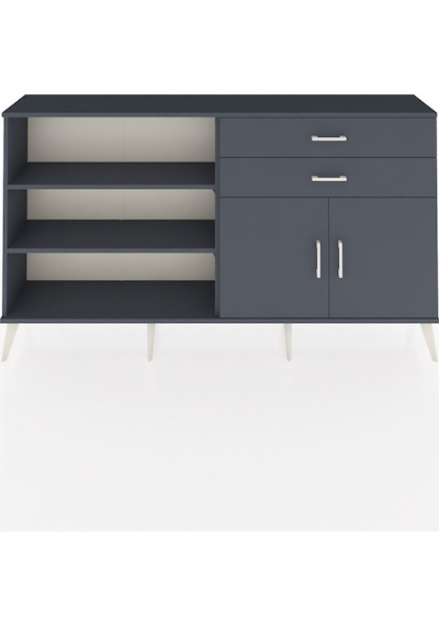 Arges Konsol 3 Raflı 2 Çekmeceli 2 Kapaklı 176x30x99 Antrasit-ant Antrasit-antrasit Arges Konsol 3 Raflı 2 Çekmeceli 2 Kapaklı 176x30x99 Antrasit-ant Antrasit-antrasit