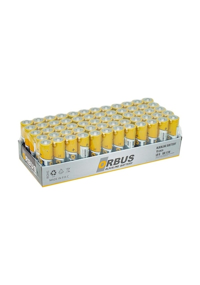 Orbus Aa Alkalin 60 Lı Kalem Pil Orb-lr06