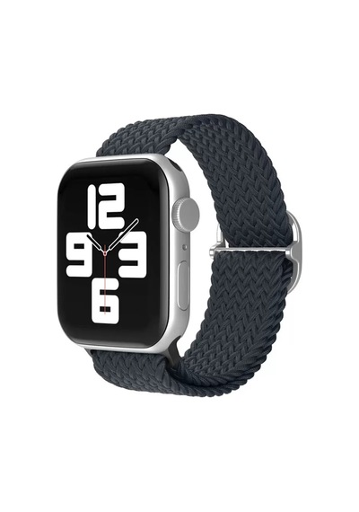 Apple Uyumlu Watch 38mm Star Kordon - Füme