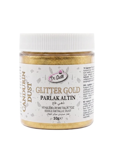 Dr.gusto Metalik Toz 10 Gr Glıtter Altın