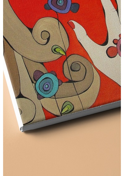 Webstyle Sayılarla Boyama Seti Kasnaklı Sevgili 60 X 75 Cm