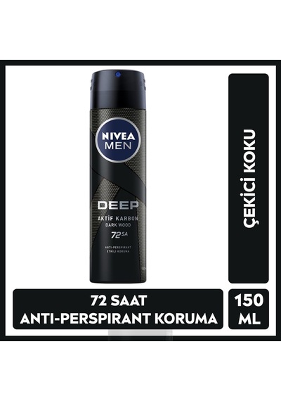 Tr Men Deep Dimension Tıraş Jeli, 200 Ml, Kusursuz Tıraş X2 + Nıvea Men Erkek Roll On Deodorant Deep Dimension 72 Sa