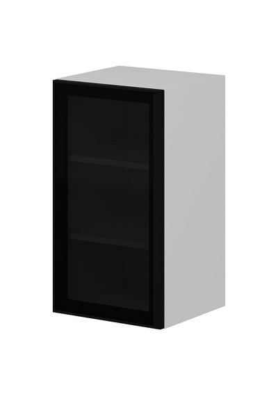 Minar Mutfak Modül Üst 1dk2r 40cm Dolap Byz Aliminyum Füme Cam