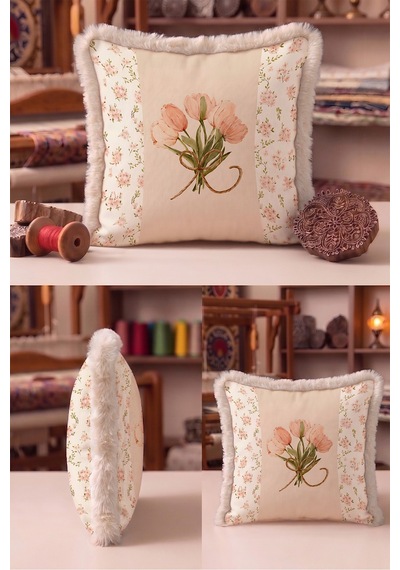 Çiçekli Vintage Buket Saçaklı Yastık Kılıfı-romantik Floral Pudra Vizon Krem Püsküllü Kırlent Kılıfı Uzak Kanyon Nektar Çiçekli Vintage Buket Saçaklı Yastık Kılıfı-romantik Floral Pudra Vizon Krem Püsküllü Kırlent Kılıfı Uzak Kanyon Nektar