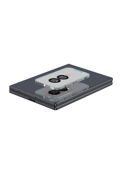 Galaxy Z Fold 8 Ultra Uyumlu Benks Omniwarrior Kamera Lens Koruyucu Uygulama Aparatlı Şeffaf