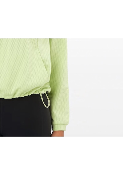 Salomon Motomesh Crewneck W Kadın Günlük Sweatshirt Lc2846700 Yeşil