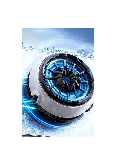 Hemengo Cx03 15w Radyatör Telefon Soğutucu Fan - Siyah Hmngobzs Belirtilmemiş