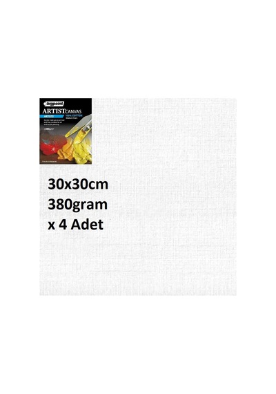 Bigpoint Artists' Tuval 30x30cm - 380gram X 4 Adet