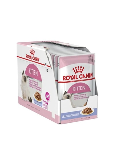 Royal Canin Kitten İnstinctive In Jelly Pouch Yavru Kedi Yaş Maması 12 x 85 G