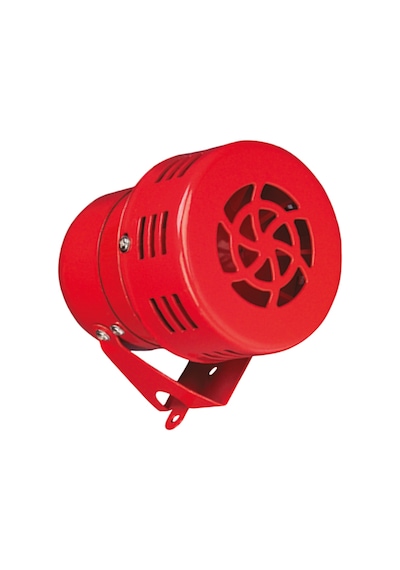 Motorlu Siren 220V Kırmızı