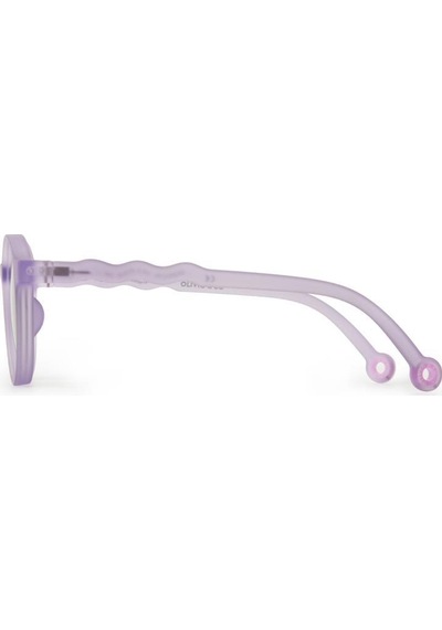 Olivio&co Classic Oval Junior Güneş Gözlüğü - Purple Coral Çok Renkli