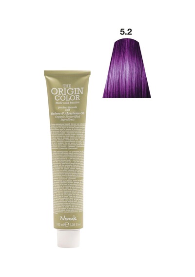 Nook Origin Color Profesyonel Saç Boyası 100 ML Viyole Canlı Mor