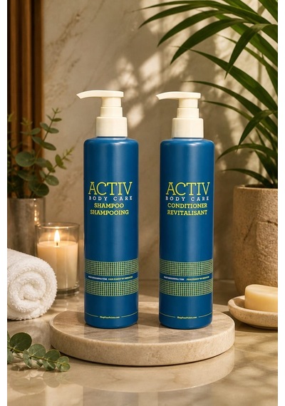 Activ Body Care Mavi Ambalajlı 2 Li Nemlendirici Canlandırıcı Saç Bakım Seti Şampuan+saç Kremi 360 Ml Tüm Saç Tipleri
