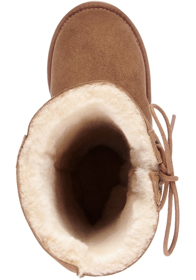 Emu Australia Platinum Hi Lace Kahve Kahve