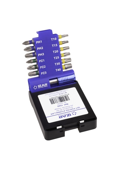 Izar Tools 13 Parça Bits Uç Seti 161ts5400001 Renkli