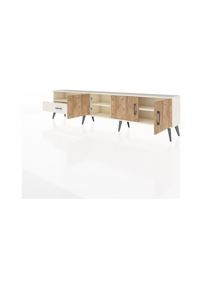 Arges Tv Ünitesi 3 Raflı Tek Çekmeceli 3 Kapaklı 220x30x51 Aytaşı-çam/aytaşı Atlas Çam/aytası - Aytası Arges Tv Ünitesi 3 Raflı Tek Çekmeceli 3 Kapaklı 220x30x51 Aytaşı-çam/aytaşı Atlas Çam/aytası - Aytası